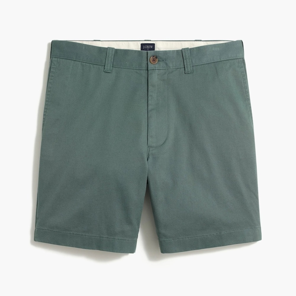 J. Crew Men's chino Green Shorts